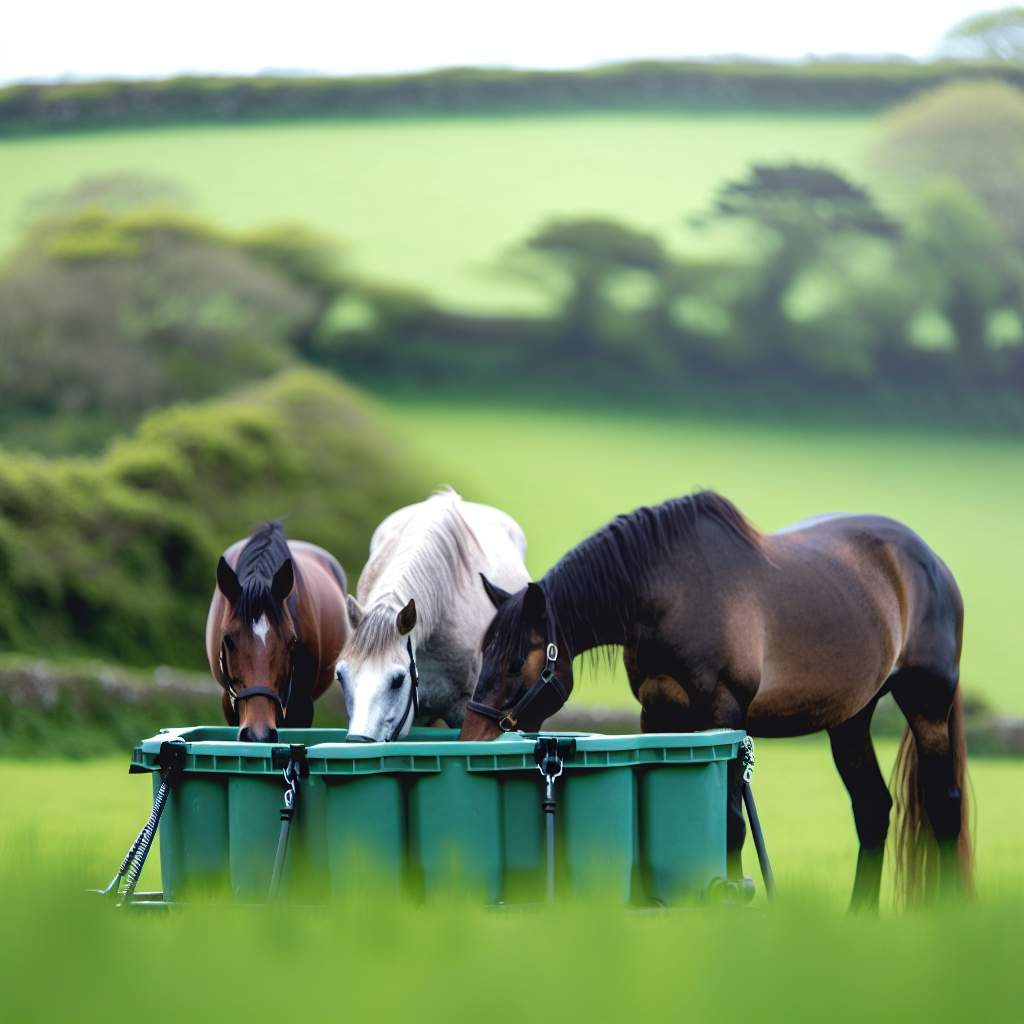 Abreuvoir de voyage pour chevaux: découvrez les meilleurs