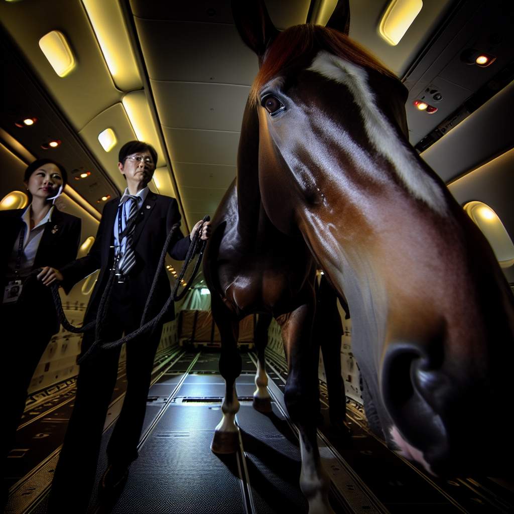 Comment les chevaux voyagent en avion: guide pratique